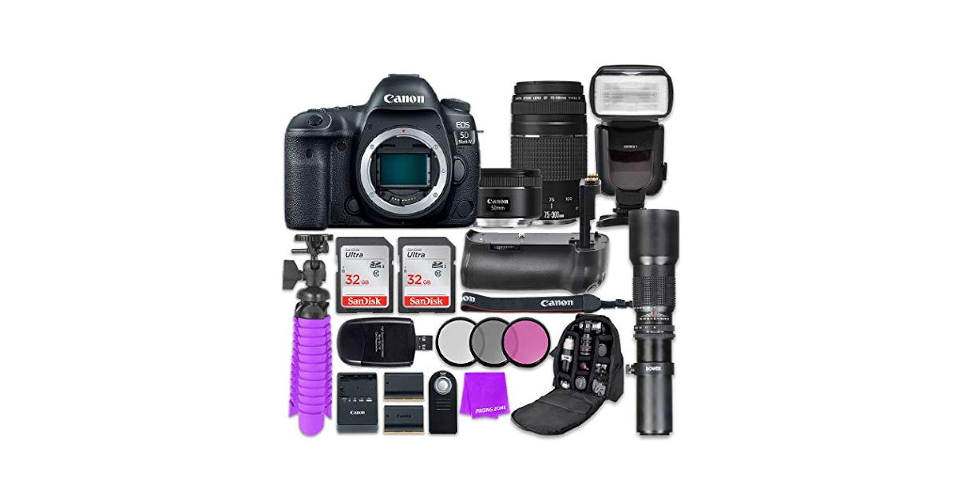 Amazon.com : Canon EOS 5D Mark IV Digital SLR Camera with